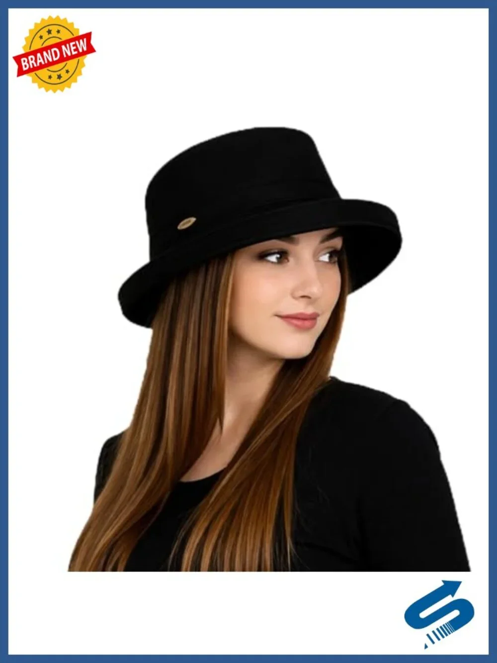 Petite Women's Cotton Canvas Sun Hat UPF 50+ Adjustable Small Brim